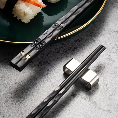 5 Pairs of Ninja-Approved, Sushi-Slaying, Slip-Free Chopsticks for Your Home, Hotel, or Hungry Hippo!