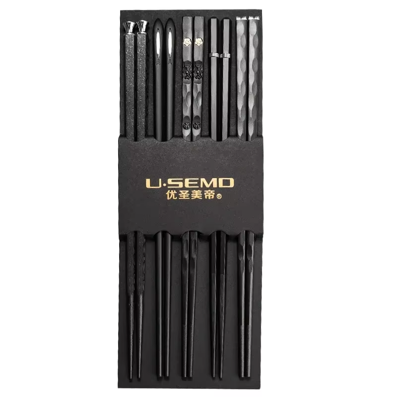 5 Pairs of Ninja-Approved, Sushi-Slaying, Slip-Free Chopsticks for Your Home, Hotel, or Hungry Hippo!