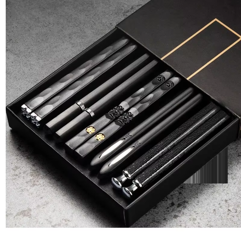 5 Pairs of Ninja-Approved, Sushi-Slaying, Slip-Free Chopsticks for Your Home, Hotel, or Hungry Hippo!