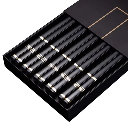5 Pairs of Ninja-Approved, Sushi-Slaying, Slip-Free Chopsticks for Your Home, Hotel, or Hungry Hippo!