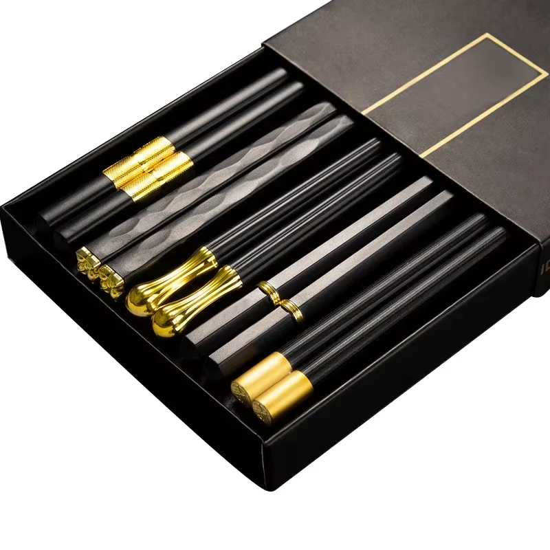 5 Pairs of Ninja-Approved, Sushi-Slaying, Slip-Free Chopsticks for Your Home, Hotel, or Hungry Hippo!