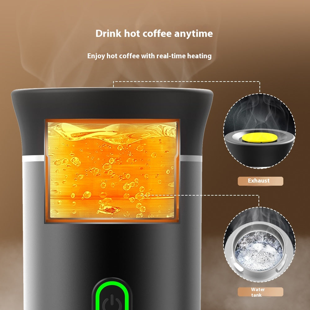 Caffeine Crusader: The 3-in-1 Espresso Wizard That Turns Your Travel Mug into a Coffee Castle!