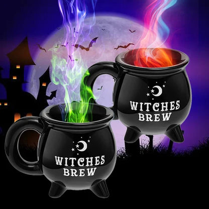 Witch's Cauldron Coffee Mug: For Potions, Brews, and Avoiding Morning Spells!