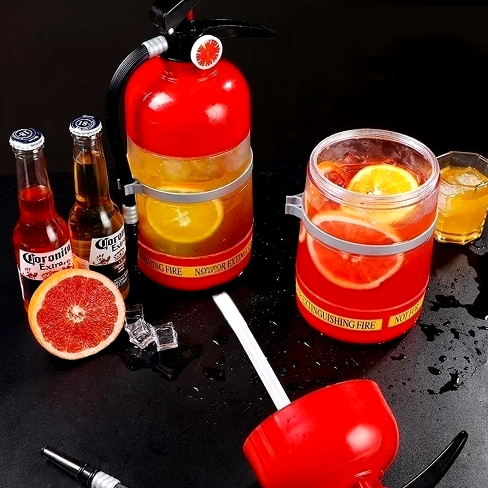 1.5L Booze Blaster: The Fire Extinguisher That Puts Out Your Thirst!