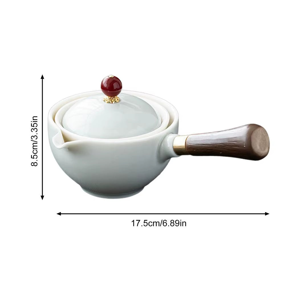 Whirling Wonder: The Teapot That Spins Your Tea into a Chinese Tea Party!