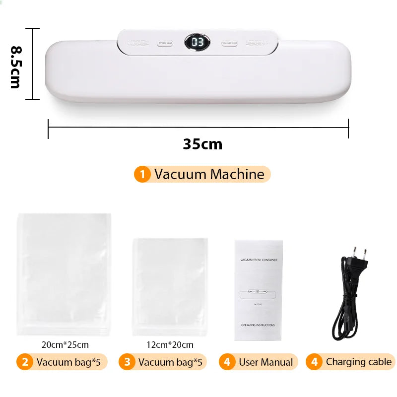 Suck It Up! The Food Saver 3000 - Comes with 10 Bags of Magic for Your Leftovers!