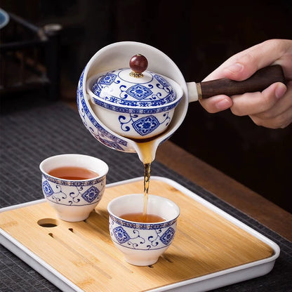 Whirling Wonder: The Teapot That Spins Your Tea into a Chinese Tea Party!