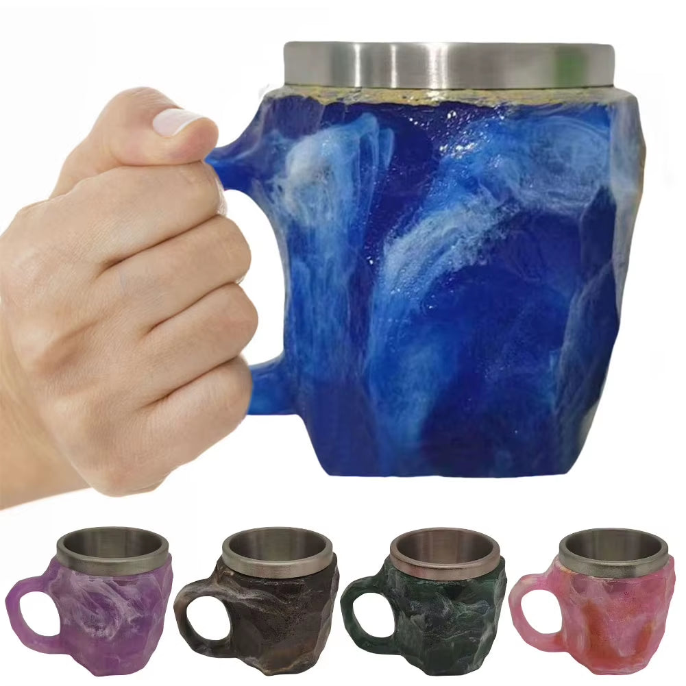 Rock Your Coffee: The Fancy Cup That Thinks It's a Gem!