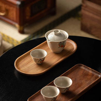 1PCS Fancy Wooden Disc of Delight: The Ultimate Snack Saucers for Your Dried Fruit Fiesta!