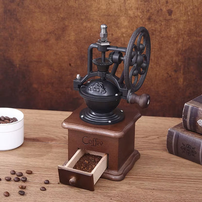 Coffee Wheel of Fortune: The Big Spin Manual Bean Crusher!