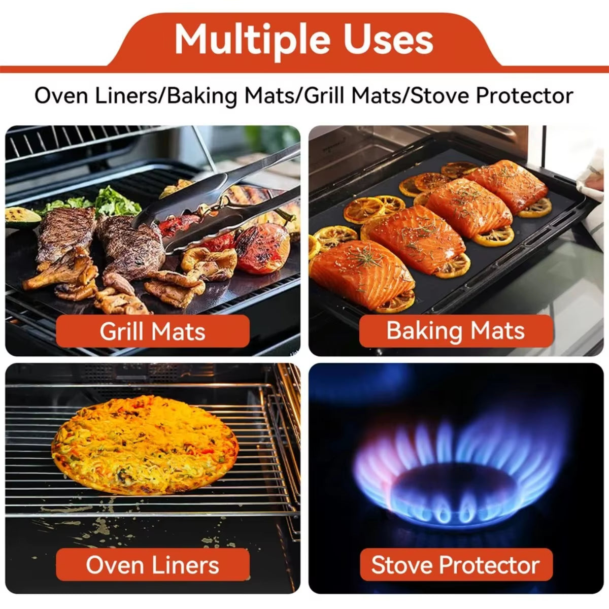 Oven's Best Friend: The Heavy-Duty Shield Against Grease Battles and Food Fiascos!