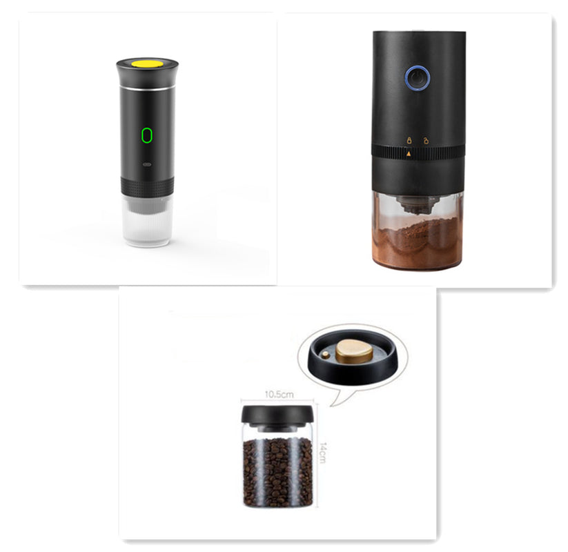 Caffeine Crusader: The 3-in-1 Espresso Wizard That Turns Your Travel Mug into a Coffee Castle!