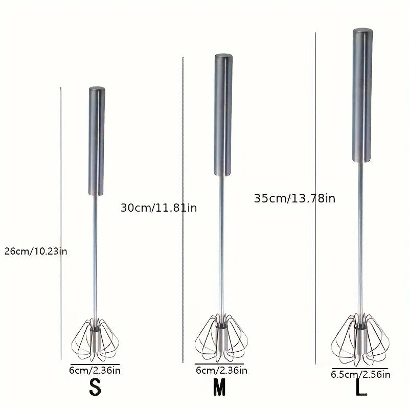 Whisk It Real Good: The Stainless Steel Egginator 3000 - Your Kitchen's Secret Weapon for Eggcellent Mixing Mayhem!