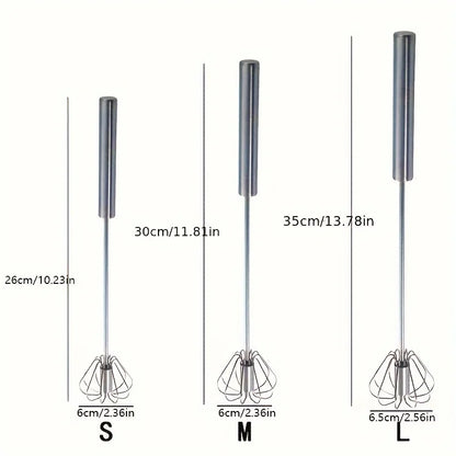 Whisk It Real Good: The Stainless Steel Egginator 3000 - Your Kitchen's Secret Weapon for Eggcellent Mixing Mayhem!