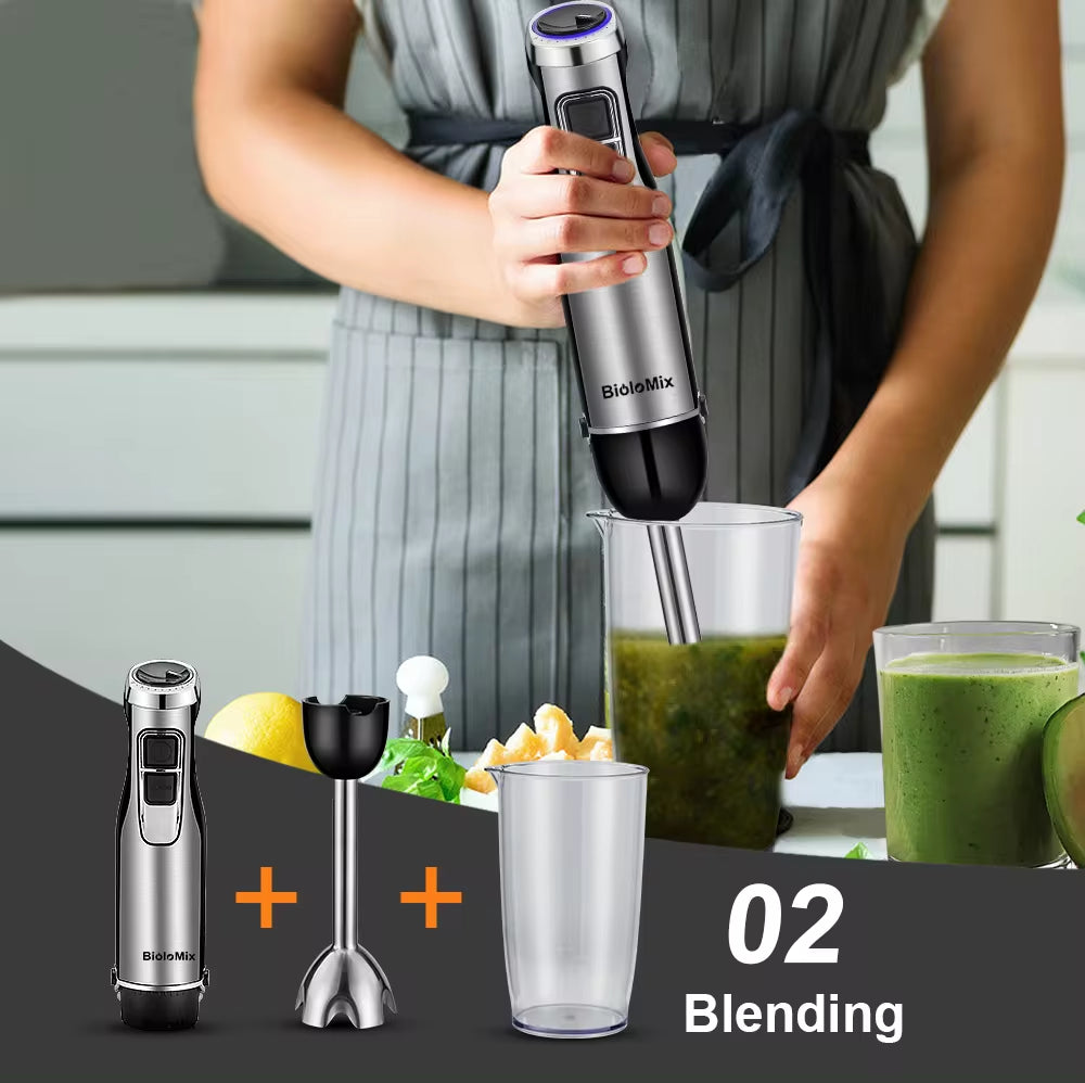 Biolomix 4-in-1 Super Mixer: The Kitchen Ninja That Blends, Chops, and Makes Smoothies Faster Than You Can Say "Where's My Snack?