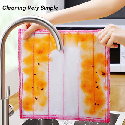 The Super Absorbent Oil Ninja: 8-Layered Microfiber Kitchen Towel That Laughs in the Face of Grease!
