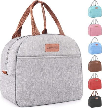The "I Can't Believe It's Not a Magic Bag" - Portable Food Party Pouch for Grown-Ups: Keep Your Leftovers Cool and Your Secrets Hot (Grey)