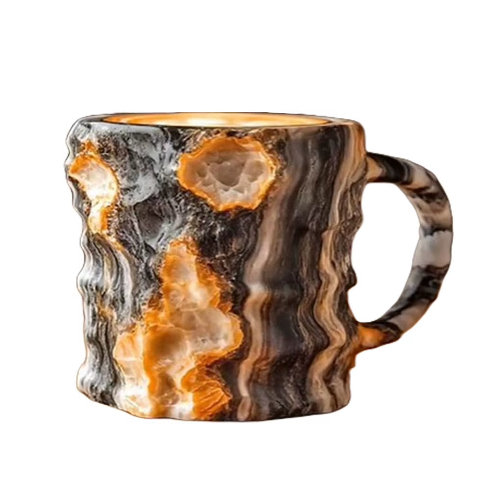 Rock Your Coffee: The Fancy Cup That Thinks It's a Gem!