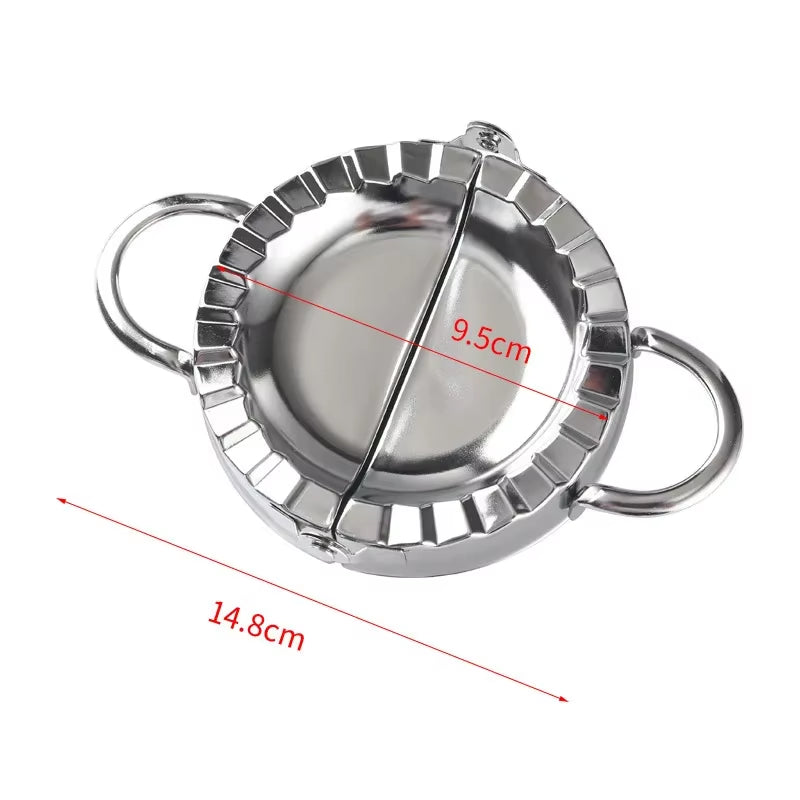 Dumpling Dynamo: The Ultimate Steel Press for Wrapping Your Way to Pastry Paradise!