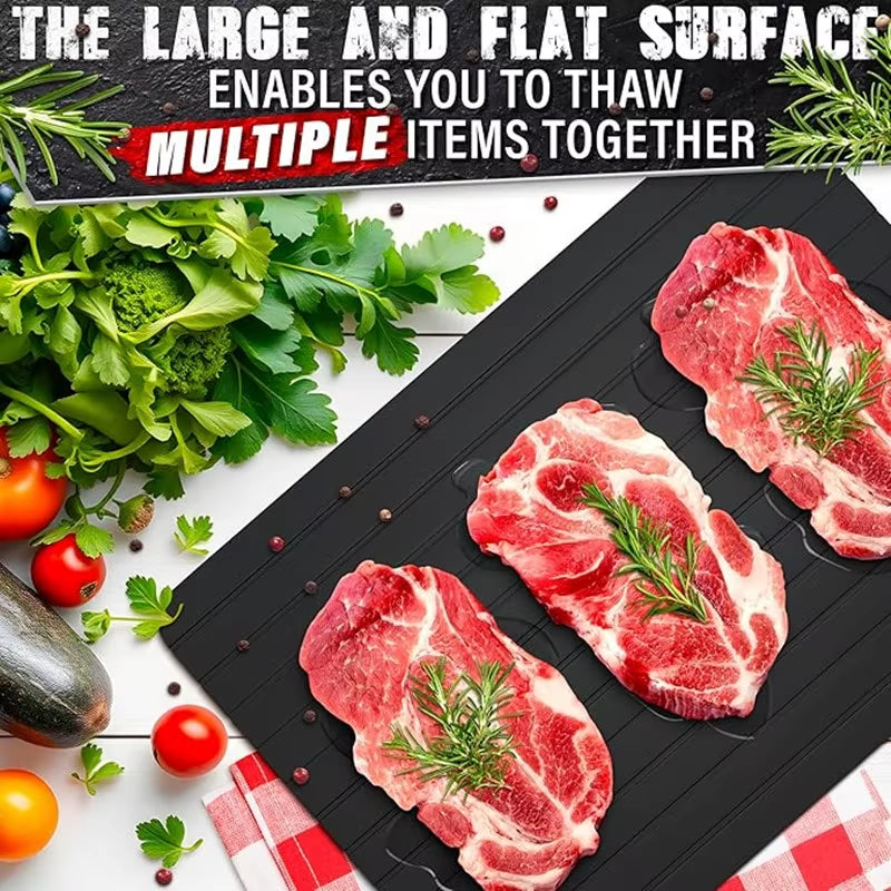Fleisch-Flugzeug: Das Turbo-Auftautablett für gefrorene Steak-Abenteuer!