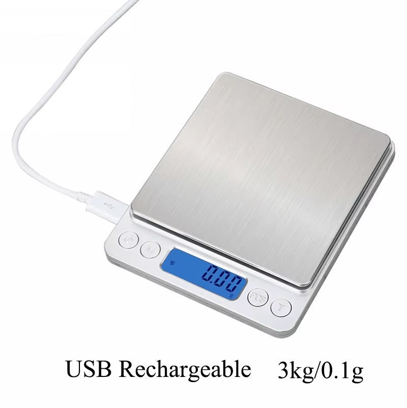 The "I Can Weigh My Snacks and Bling Bling" 3000G Mini Scale: Because Your Goldfish Deserves Accurate Measurements Too!