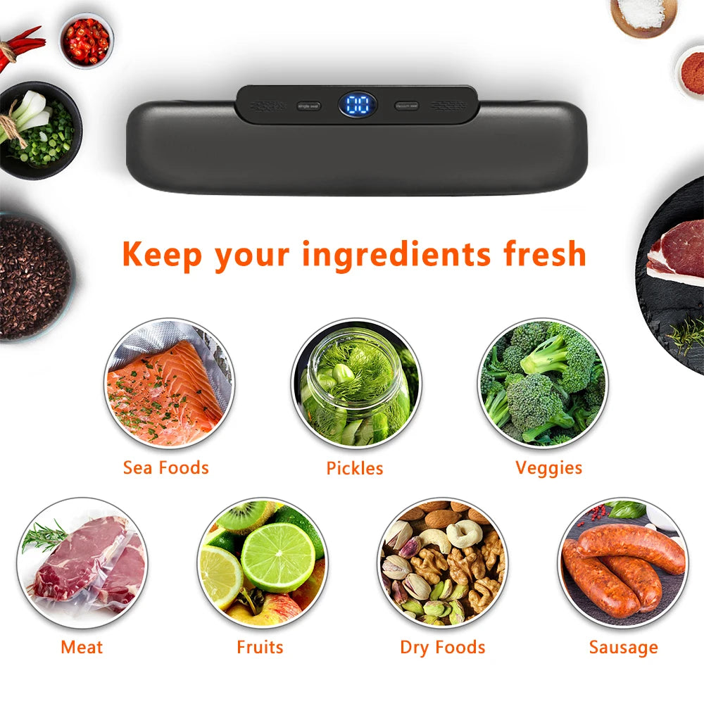 Suck It Up! The Food Saver 3000 - Comes with 10 Bags of Magic for Your Leftovers!