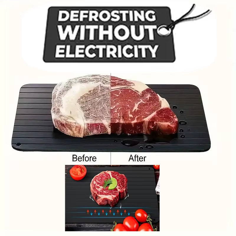 Fleisch-Flugzeug: Das Turbo-Auftautablett für gefrorene Steak-Abenteuer!