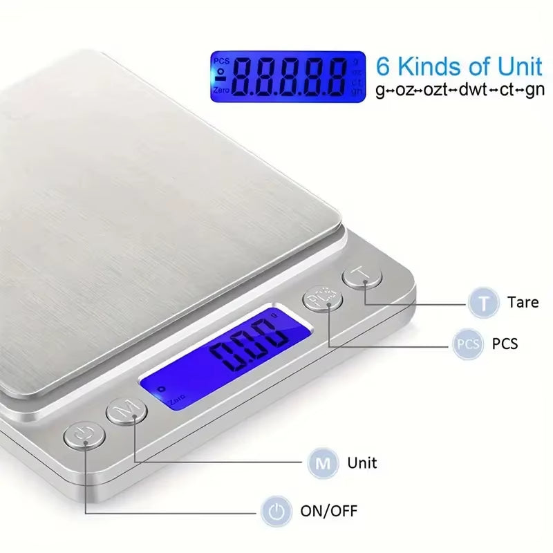 Accuweight Kitchen Scale: The Stainless Steel Judge of Your Cooking Concoctions and Diet Deceptions!
