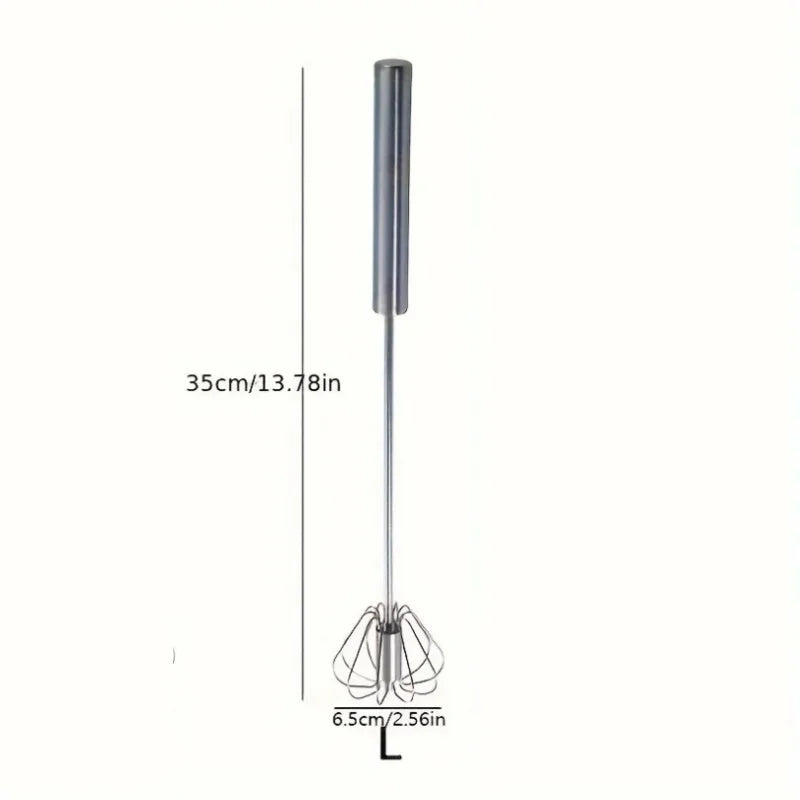 Whisk It Real Good: The Stainless Steel Egginator 3000 - Your Kitchen's Secret Weapon for Eggcellent Mixing Mayhem!