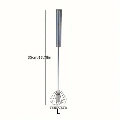 Whisk It Real Good: The Stainless Steel Egginator 3000 - Your Kitchen's Secret Weapon for Eggcellent Mixing Mayhem!