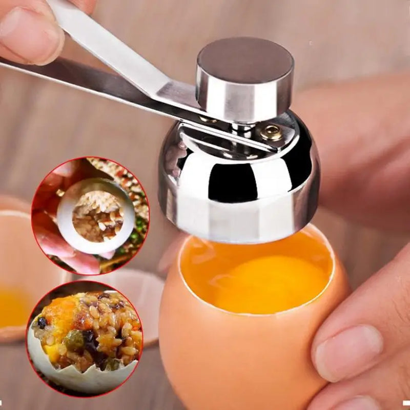 Eggs-traordinary Stainless Steel Egg Snipper: The Ultimate Shell Shocked Scissors for Your Breakfast Battles!