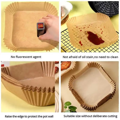 50 Shades of Fry: 50 Parchment Paper Superheroes for Your Air Fryer Cheesecake Adventures!