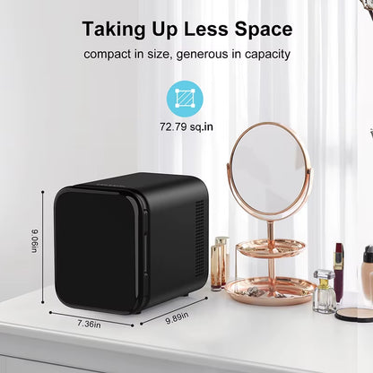 Kühlschrank für Schönheitsgeheimnisse: Der Mini-Hausfreund, der deine Cremes kühlt und dein Make-up zum Strahlen bringt!