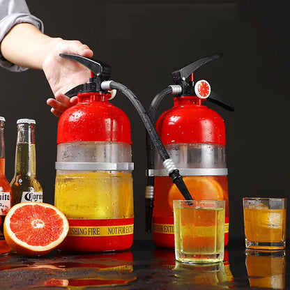 1.5L Booze Blaster: The Fire Extinguisher That Puts Out Your Thirst!