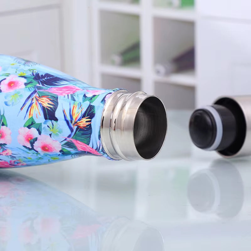 The "I Can't Believe It's Not Coffee!" Thermos: Your Hydration Buddy in Stainless Steel, Now with 500ml of Awesomeness!