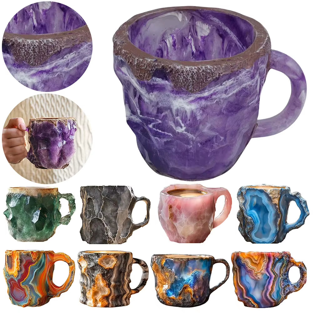Rock Your Coffee: The Fancy Cup That Thinks It's a Gem!