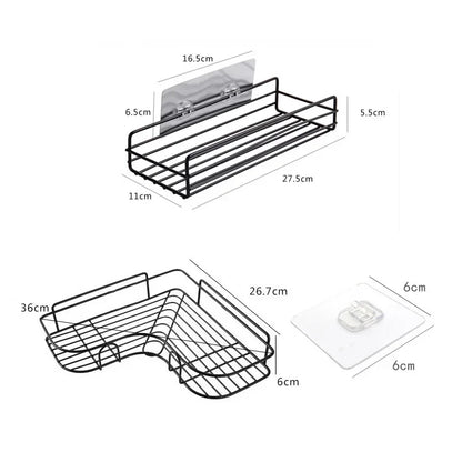 Spice Up Your Life: The Wall-Hugging, No-Drill Metal Shelf That Organizes Your Kitchen Without Breaking a Sweat!