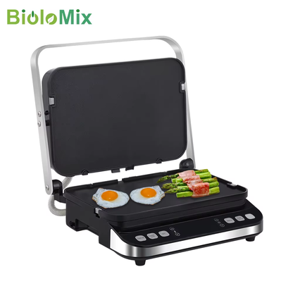 Biolomix 2000W Grill-o-Matic: The Ultimate Sizzle Machine for Paninis, Waffles, and Whatever Else You Can Squish!