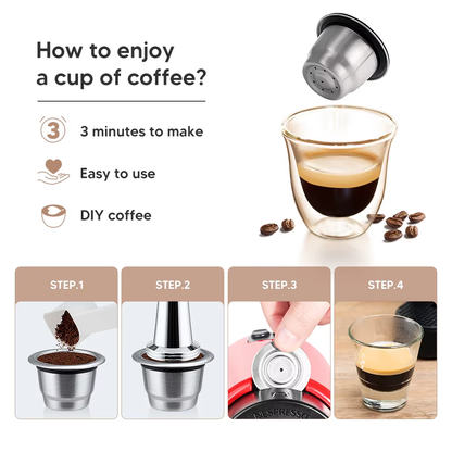 Brew-tifully Green: The Never-Ending Nespresso Capsule of Caffeine Glory!