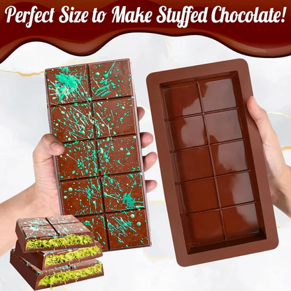 Choco-Block Party: Silicone Molds for Sweet Breakups and Protein-Packed Shenanigans!