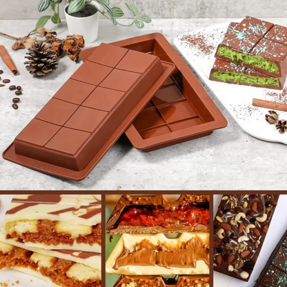 Choco-Block Party: Silicone Molds for Sweet Breakups and Protein-Packed Shenanigans!