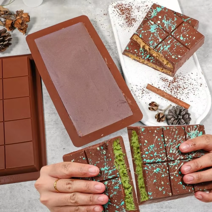 Choco-Block Party: Silicone Molds for Sweet Breakups and Protein-Packed Shenanigans!
