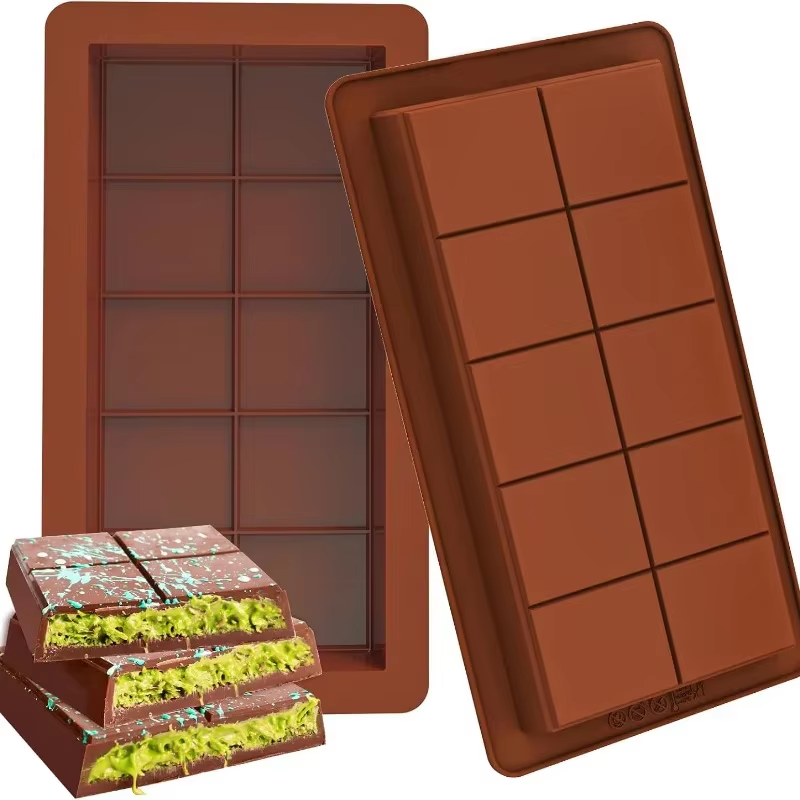 Choco-Block Party: Silicone Molds for Sweet Breakups and Protein-Packed Shenanigans!
