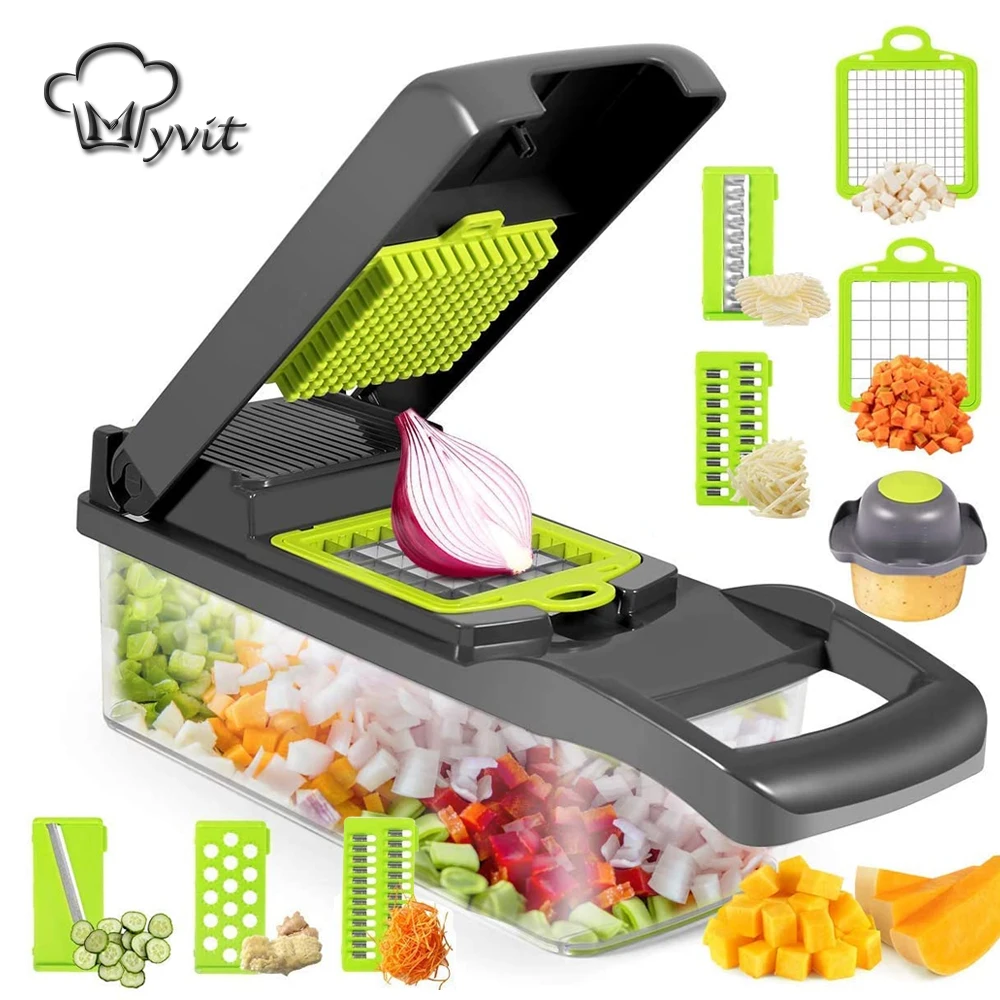 Chop It Like It’s Hot: The Ultimate Veggie Ninja Slicer & Dicer for Your Kitchen Shenanigans!
