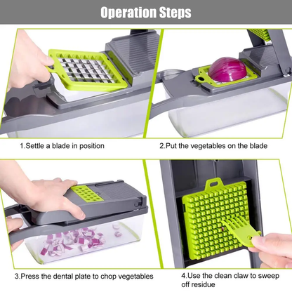 Chop It Like It’s Hot: The Ultimate Veggie Ninja Slicer & Dicer for Your Kitchen Shenanigans!