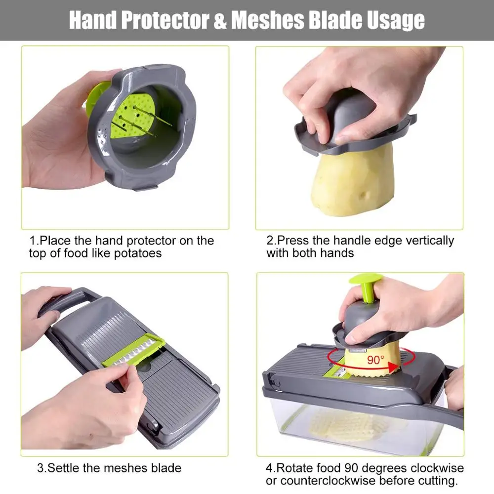 Chop It Like It’s Hot: The Ultimate Veggie Ninja Slicer & Dicer for Your Kitchen Shenanigans!