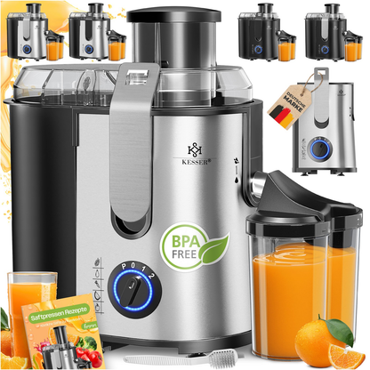 KESSER® Juice Squeezer 1100W: The Fruit's Worst Nightmare!