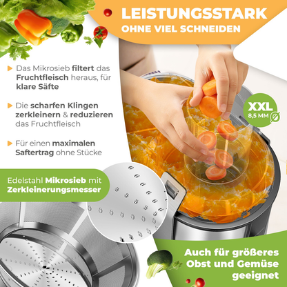 KESSER® Juice Squeezer 1100W: The Fruit's Worst Nightmare!