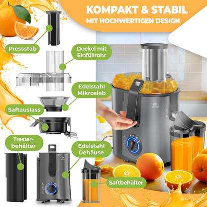 KESSER® Juice Squeezer 1100W: The Fruit's Worst Nightmare!