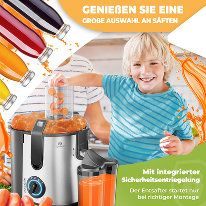 KESSER® Juice Squeezer 1100W: The Fruit's Worst Nightmare!